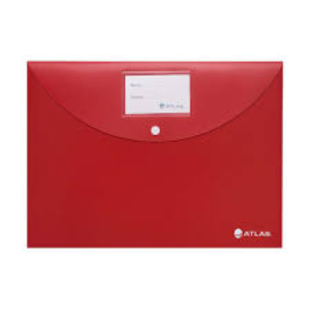 Atlas Document bag LovBoquet with red hearts FS-PK AS-F1004LB7